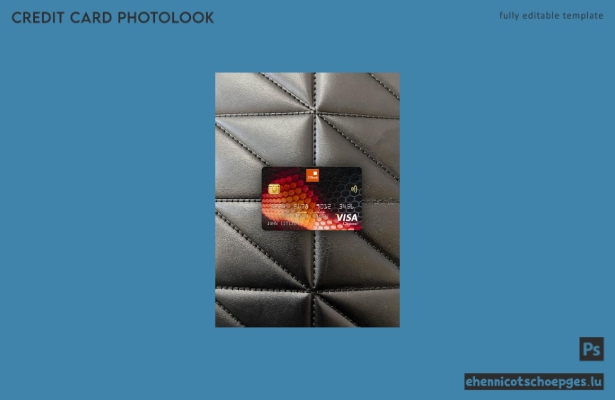 Nigeria GTBank Visa Classic Karte Fotoansicht Beispielvorschau